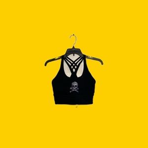 🟠 lululemon 🟠 rare camo pirate skull ‘energy bra’
